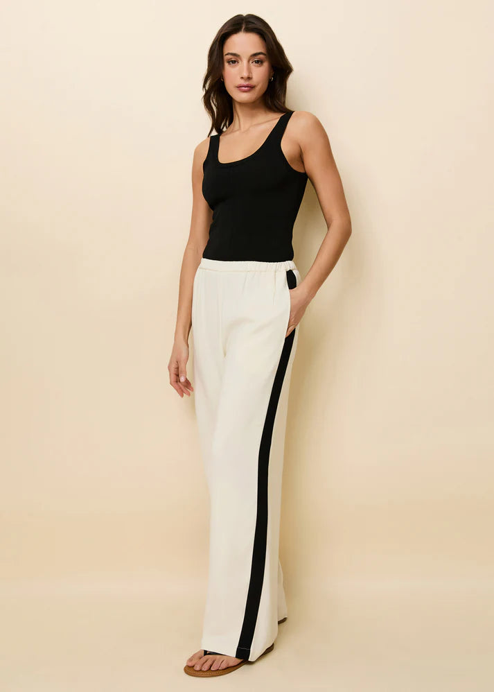 Solid & Striped Monaco Pant, Brule/Noir - Final Sale、mySite、noshort