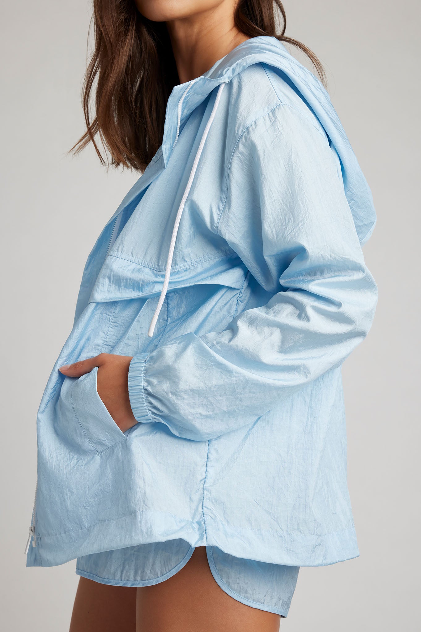 Parachute Zip Up in Glacier、mySite、bengalsvssteelers