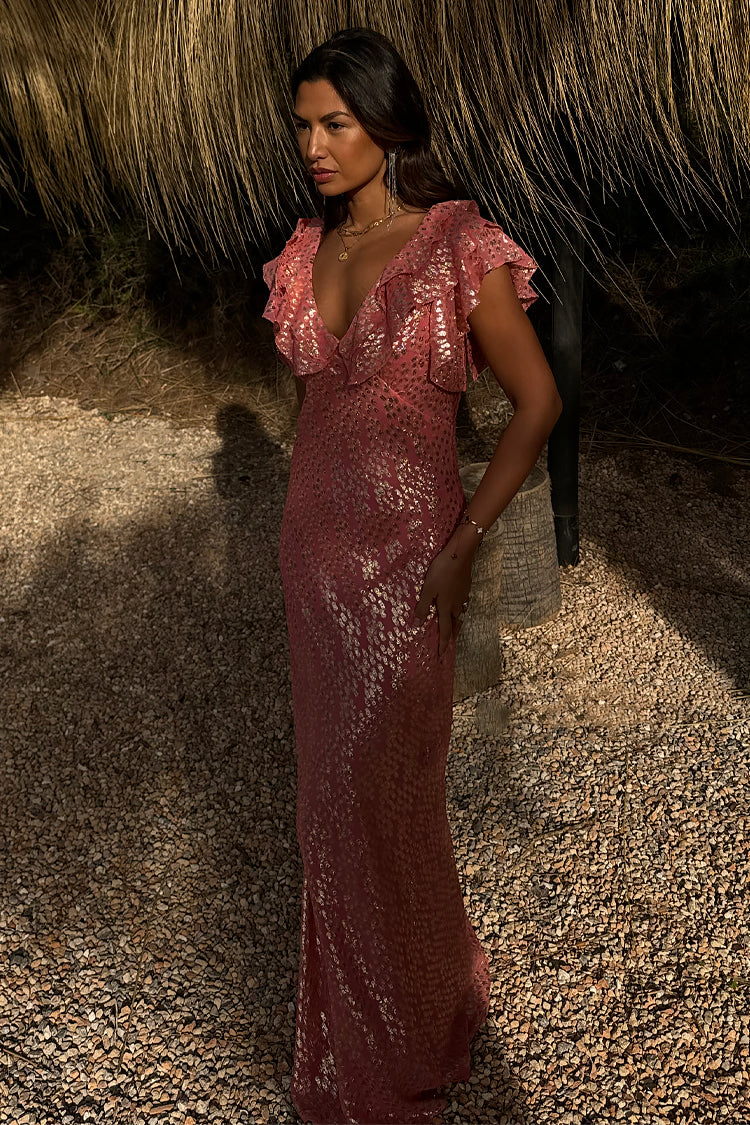 Pink Jacquard Tilda Dress、mySite、solidvoid