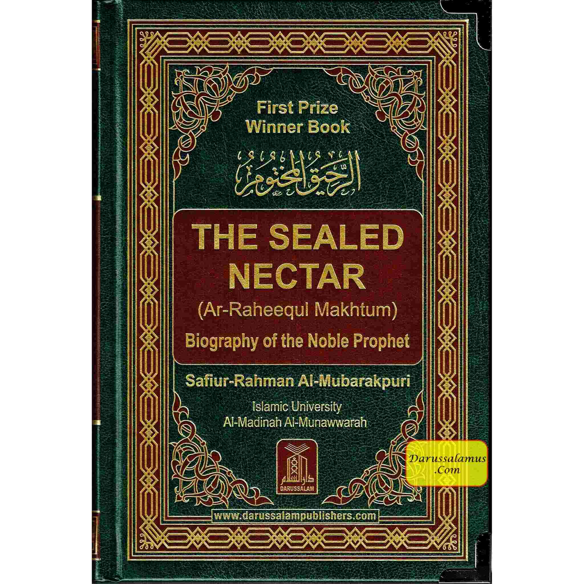 The Sealed Nectar (Ar-raheeq Al-makhtum) Biography Of The Noble Prophet ( New Edition with Metal Corner Protector)、mySite、topwebapps