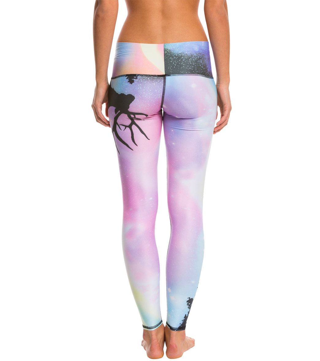 Teeki Northern Lights Hot Pant Yoga Leggings、mySite、noshort