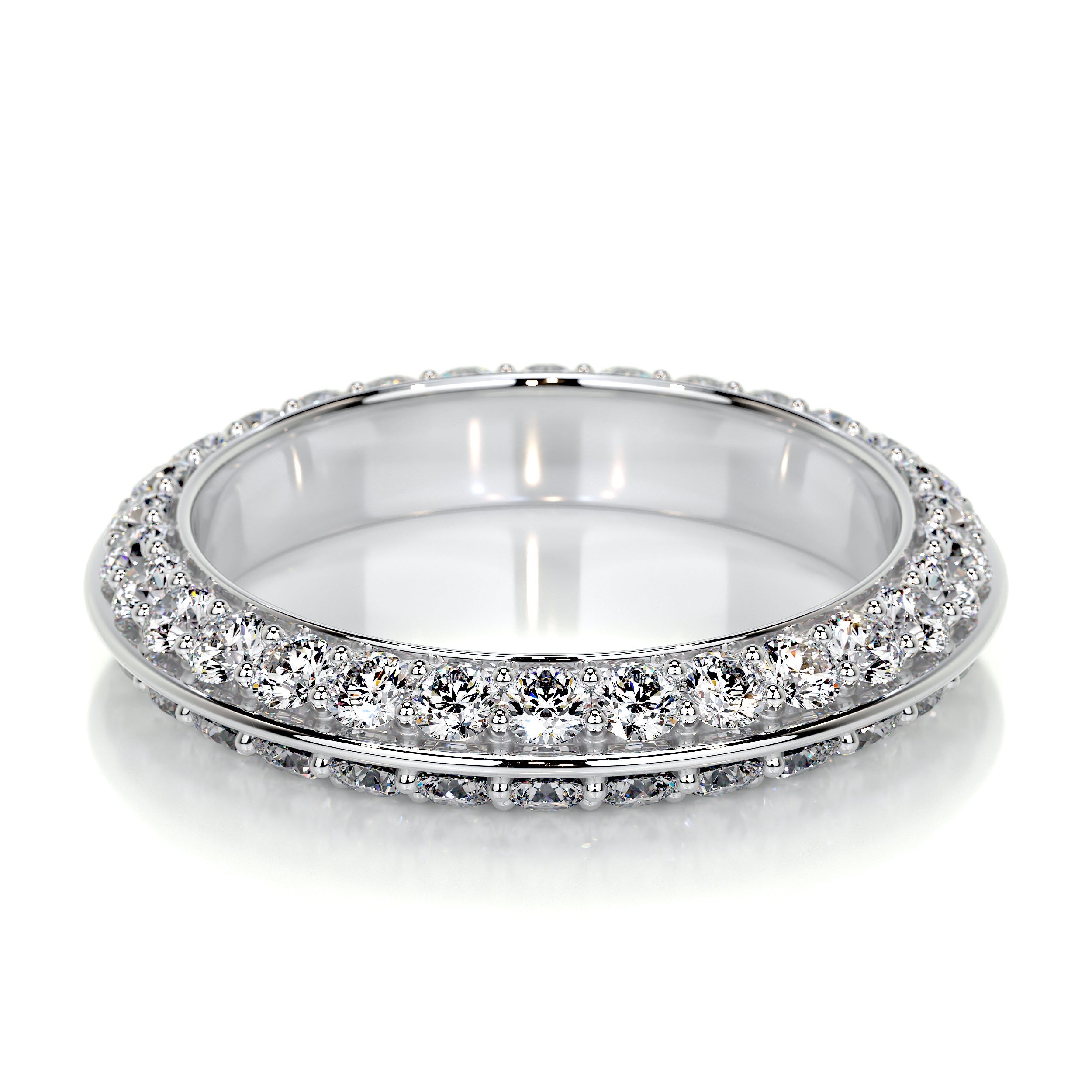 Eliana Lab Grown Diamonds Wedding Ring (0.52 Carat) -14K White Gold (RTS)、mySite、hinf8tx79