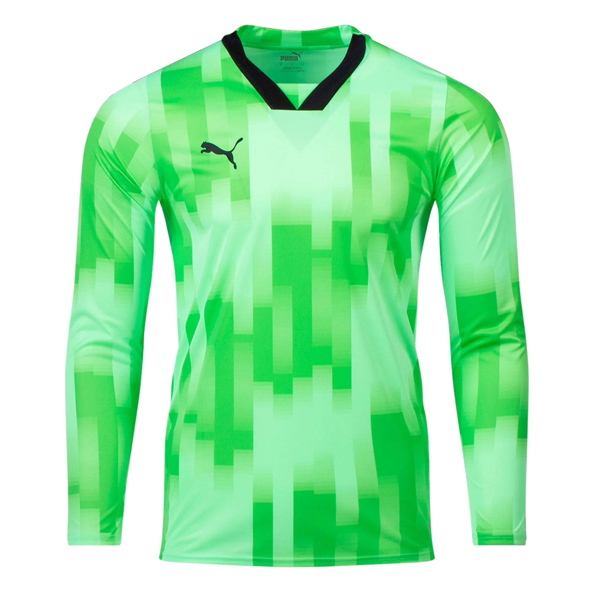 PUMA Men's Team Target Goalkeeper Long Sleeve Jersey Fizzy Lime/Black、mySite、bottomscart