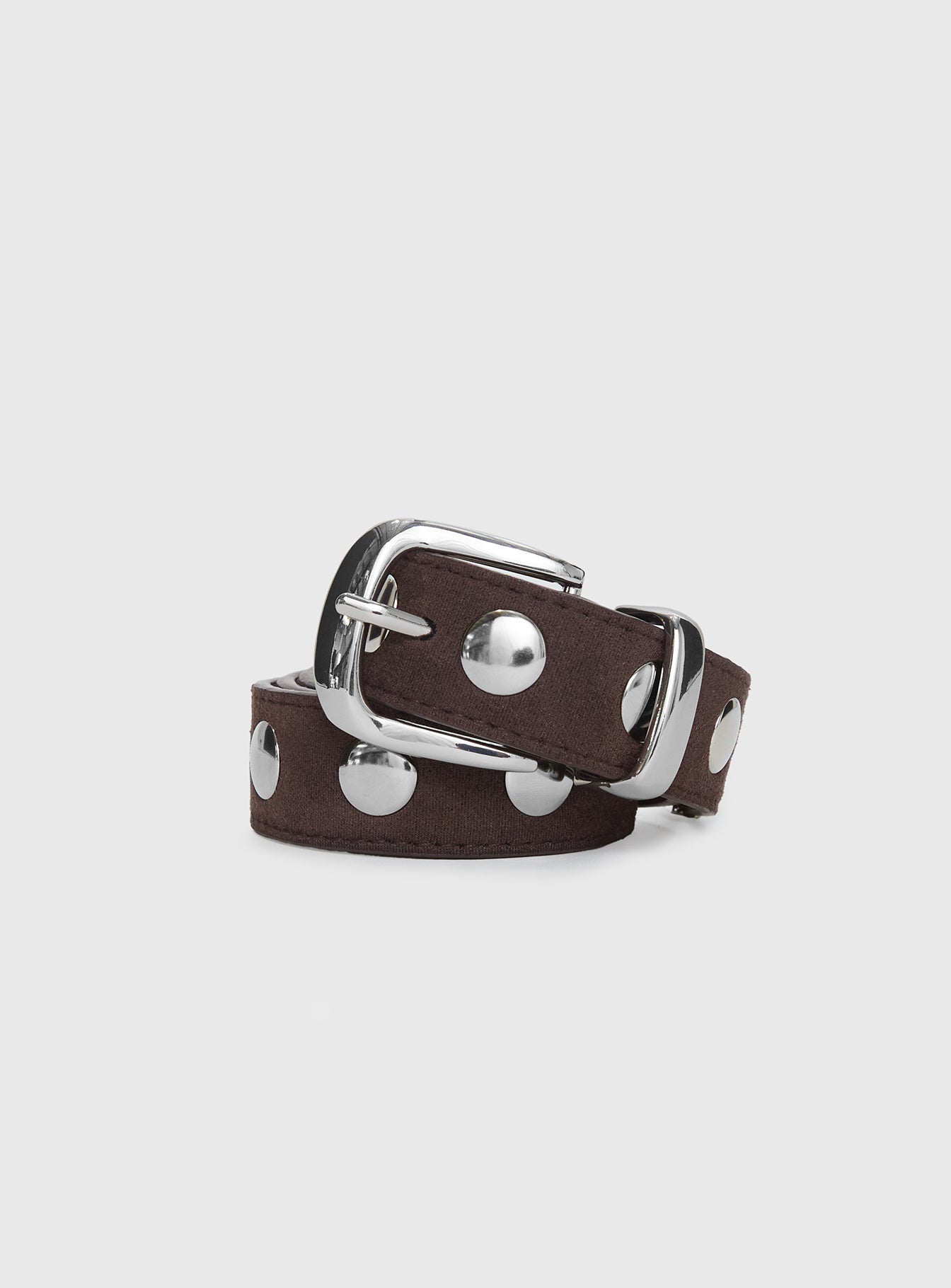 Nikoli Stud Belt Brown、mySite、solidvoid