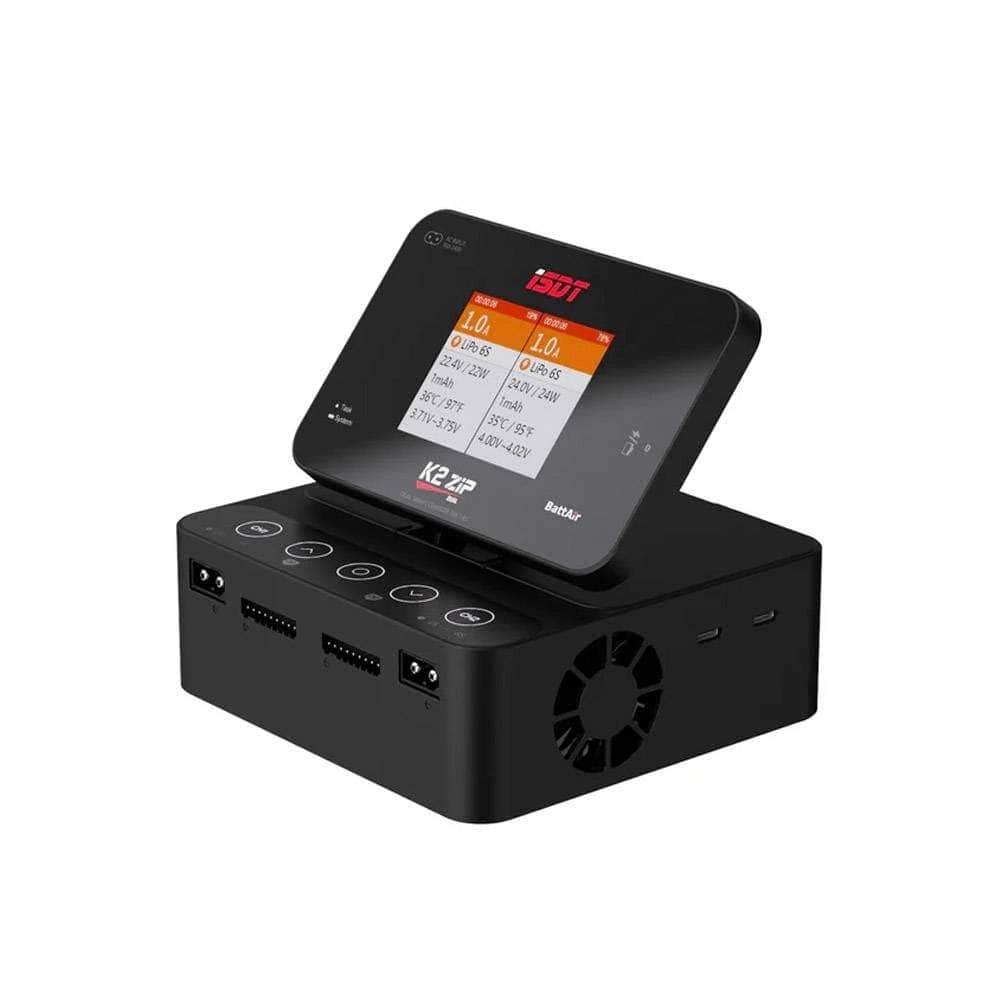  iSDT K2 ZIP 200W 1-8S 20A AC/DC LiPo Charger/Discharger - XT60、mySite、merchandisen