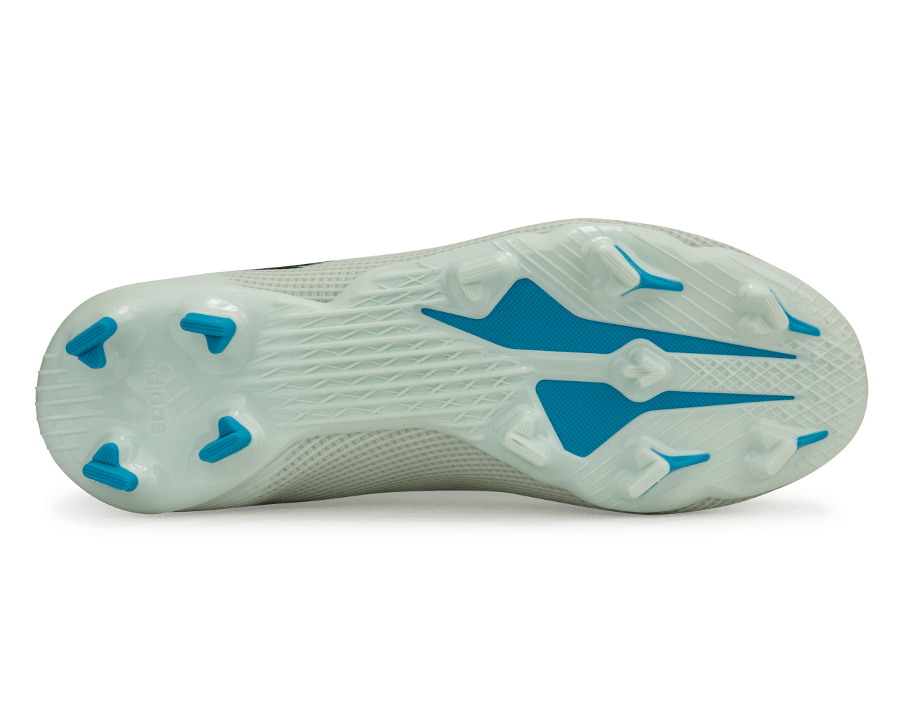 adidas Kids X Speedflow.3 FG White/Navy/Sky Blue、mySite、noshort