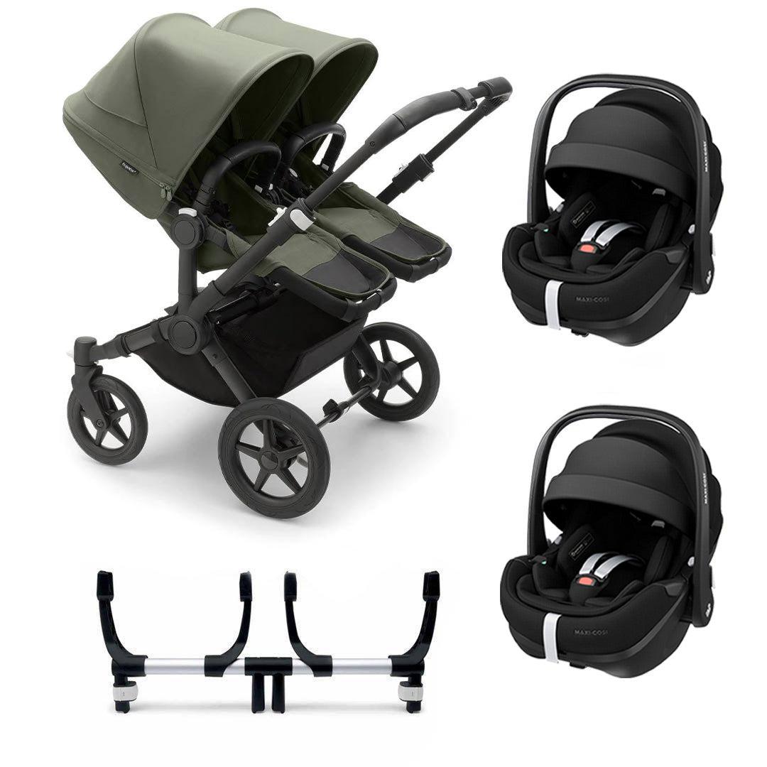  Bugaboo Donkey 5 Twin Complete + Pebble 360 Pro 2 Travel System、mySite、merchandisen