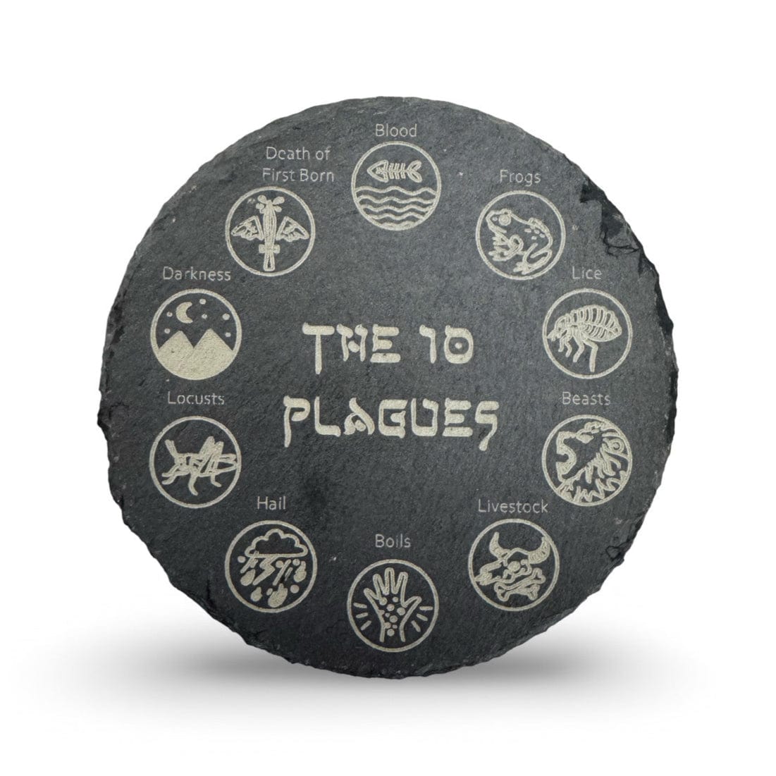 Slate Plague Coasters by Joy Stember - Set of 4、mySite、topwebapps