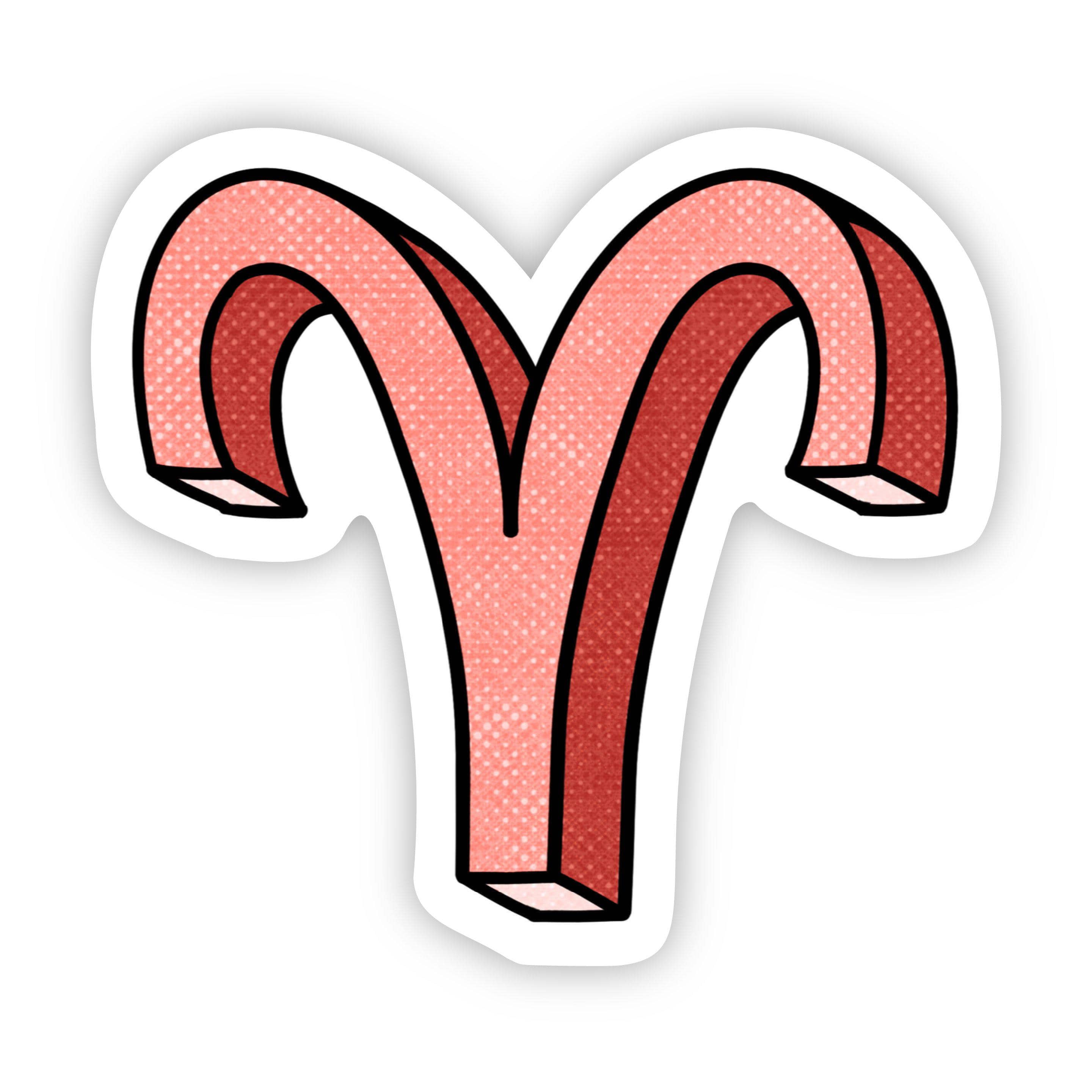  Aries Symbol Zodiac Sticker、mySite、elrpsem3k