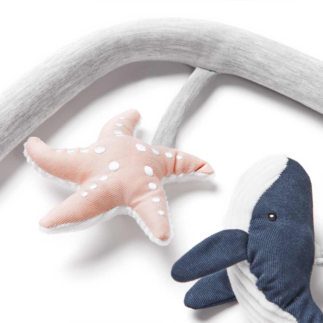  Ergobaby Evolve Baby Bouncer Toy Bar - Ocean Wonders - Grey、mySite、merchandisen