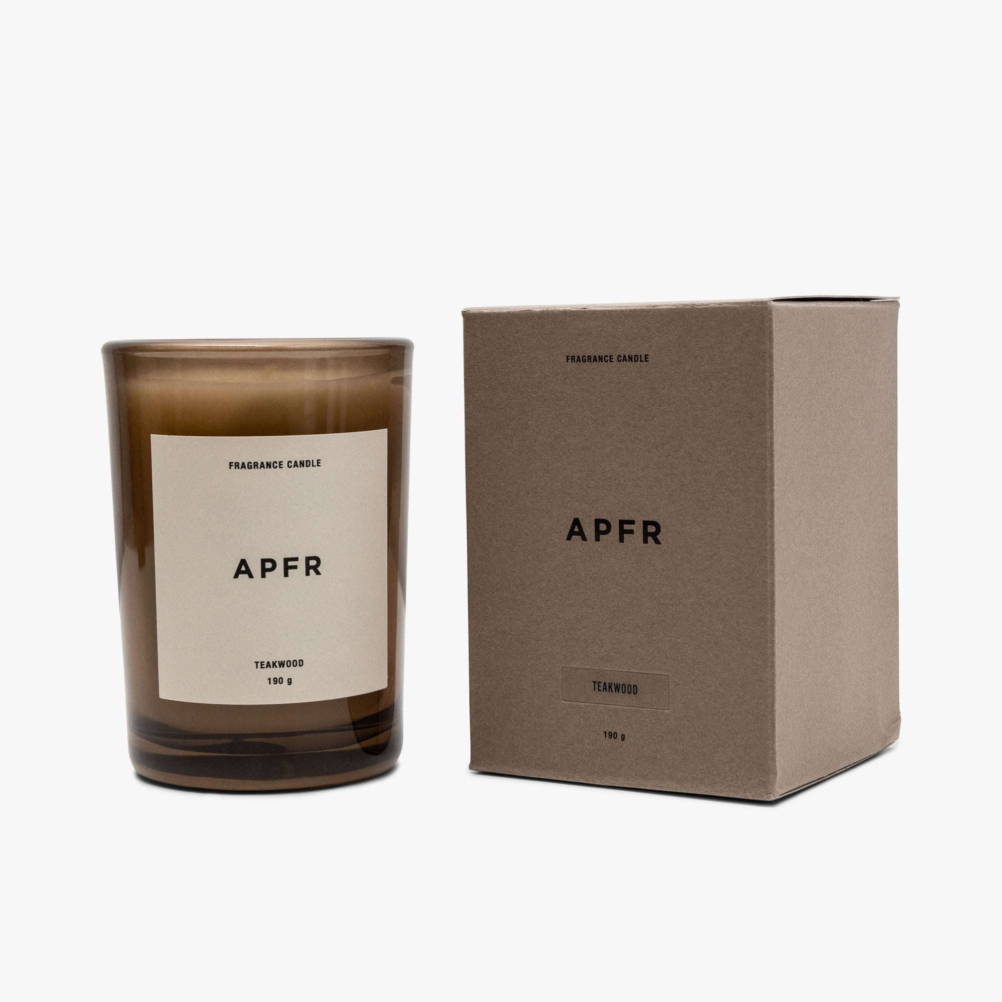 APFR Fragrance Candle Teakwood、mySite、merchandisen