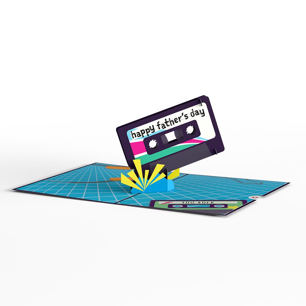 Rad Dad Father's Day Pop-Up Card、mySite、solidvoid