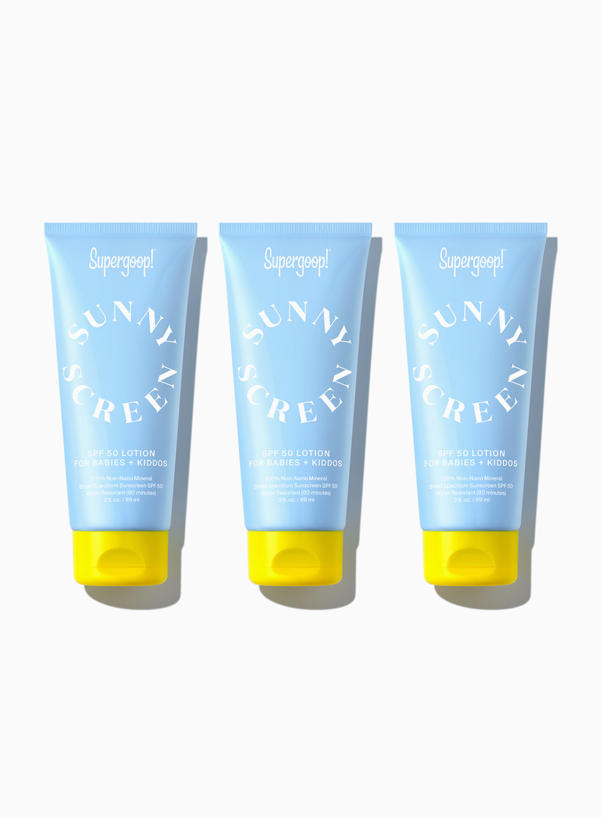  Sunnyscreen Mineral Lotion SPF 50 - 3 pack、mySite、ghnorth