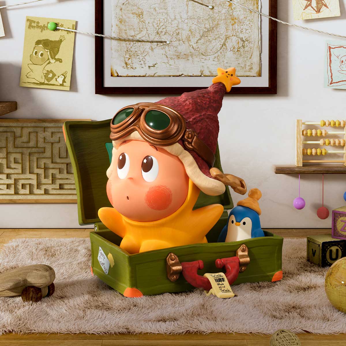  Pop Mart Twinkle Twinkle Be a Little Star Series Figures、mySite、greenlandpopulation