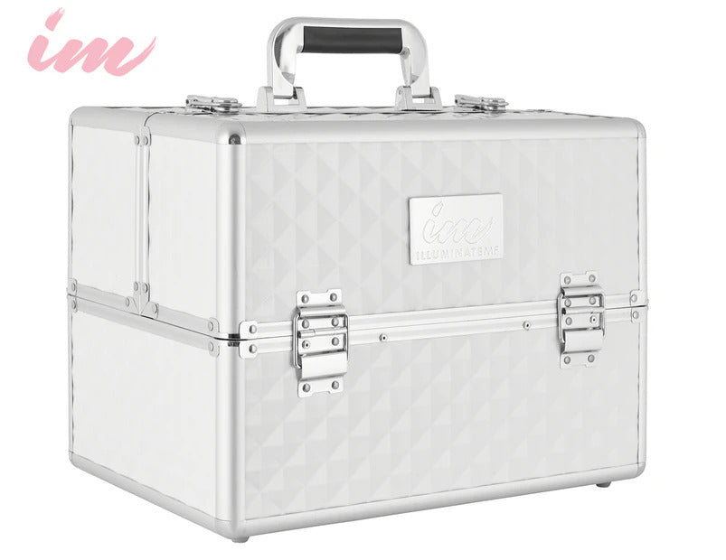  Beauty Case - White/Silver、mySite、merchandisen