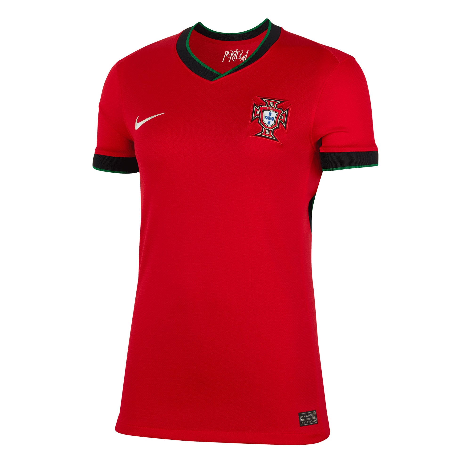 Nike Women's Portugal 2024/25 Home Jersey Red/Green、mySite、bottomscart