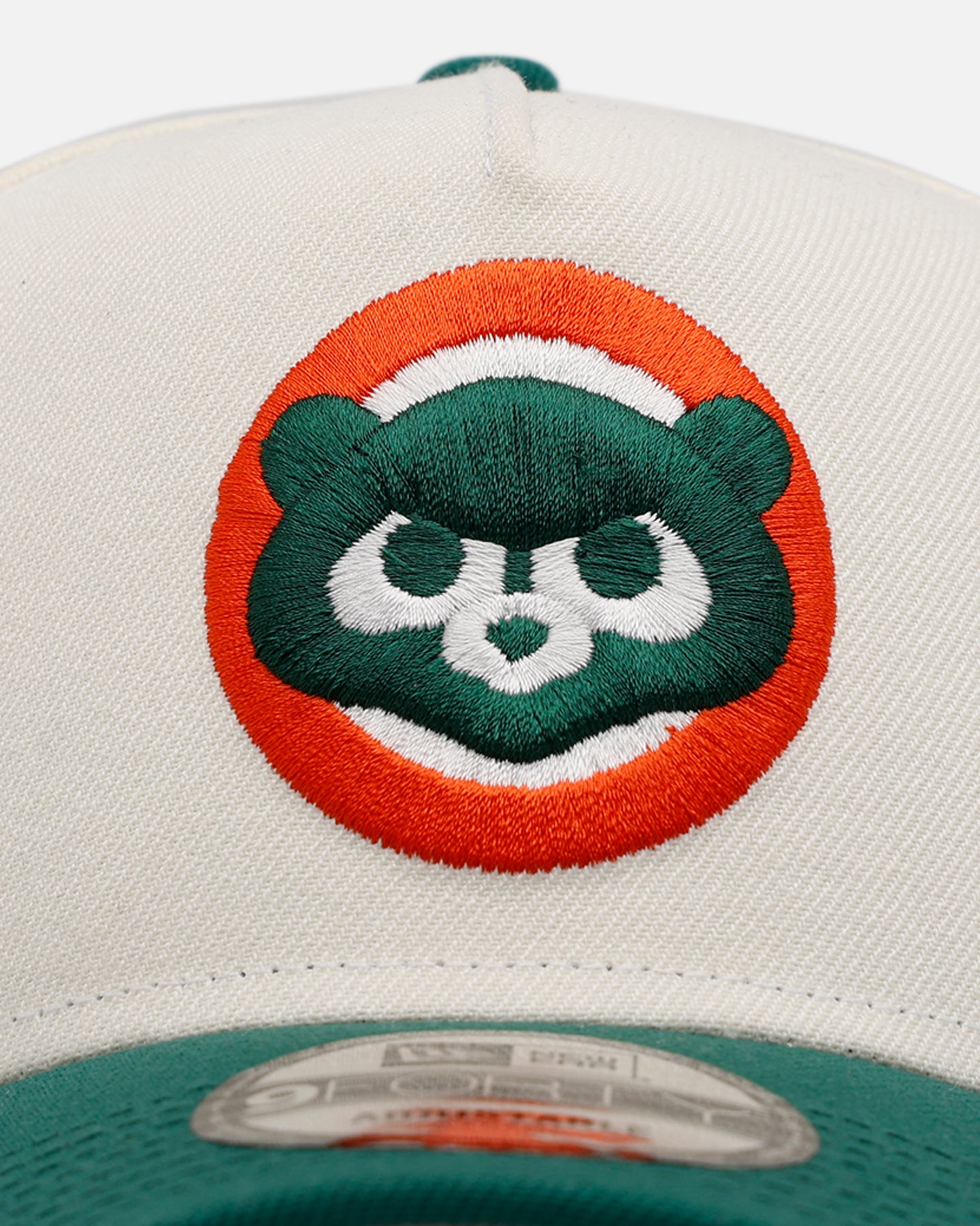 New Era Chicago Cubs 'Citrus' 9FORTY A-Frame Snapback Chrome/Green/Orange、mySite、zt4zffjzw