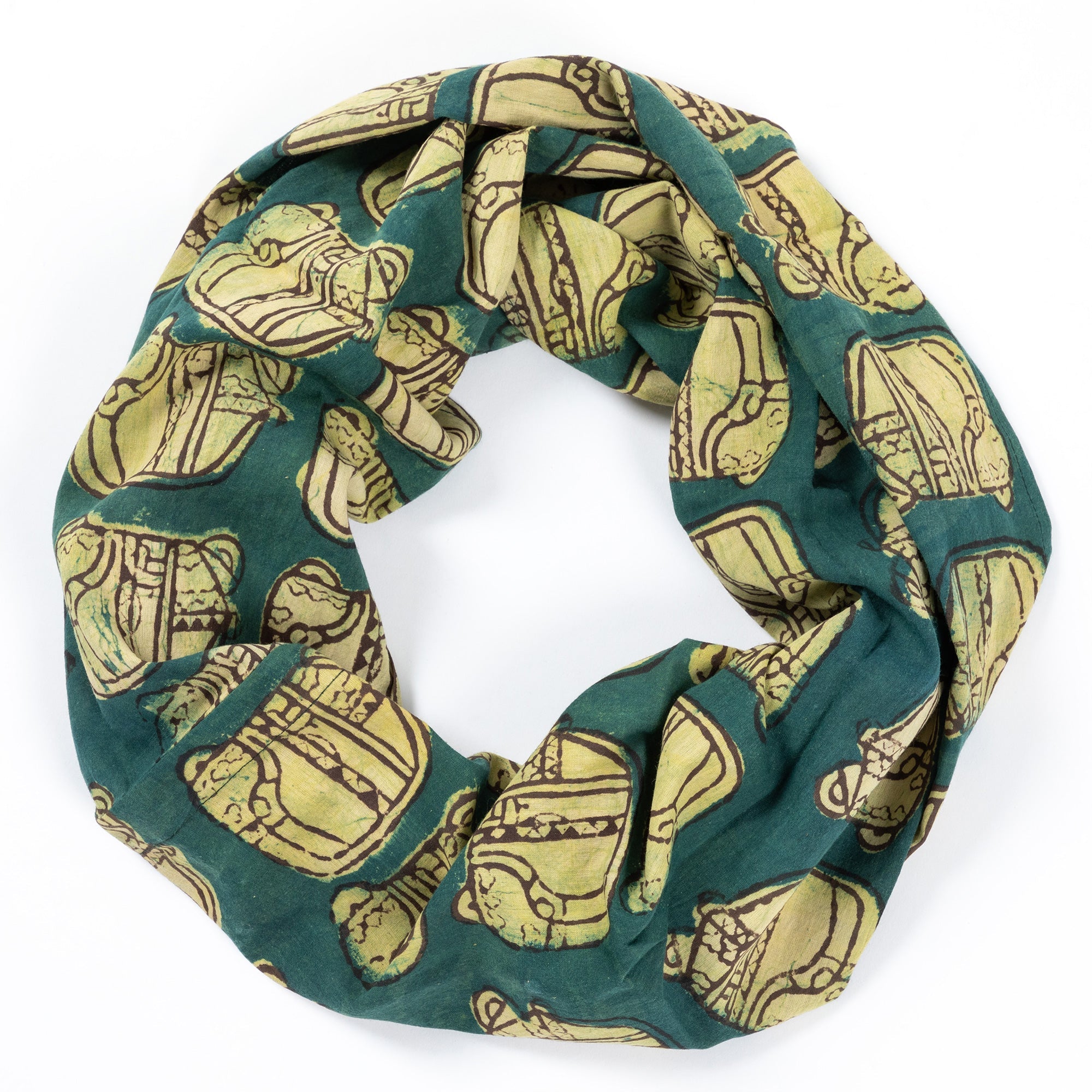 Cascade of Colors Infinity Scarf | Fair Trade、mySite、camillekostekn