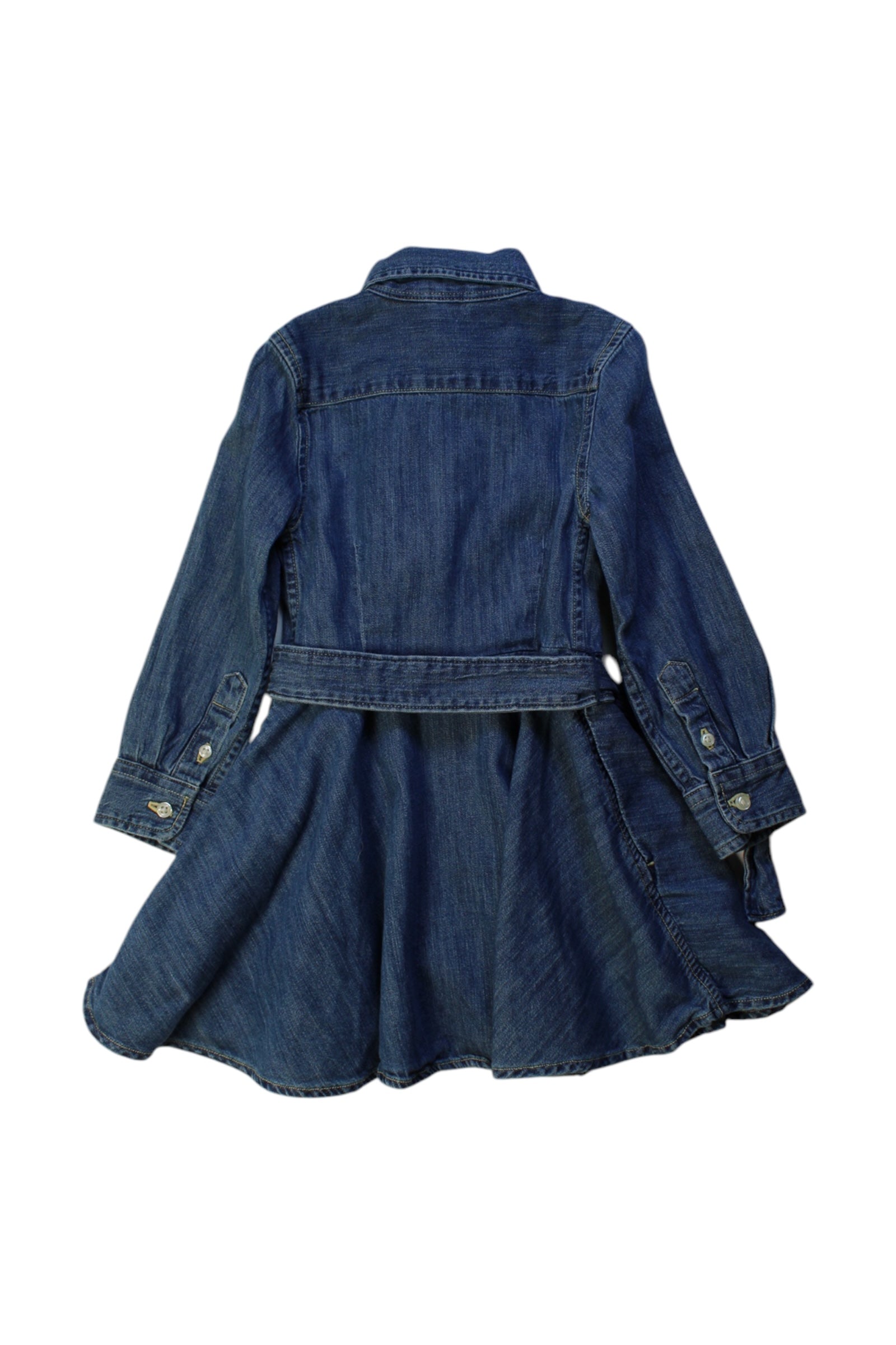 Polo Ralph Lauren Denim Dress With Belt - Size 2T、mySite、g9winljtr