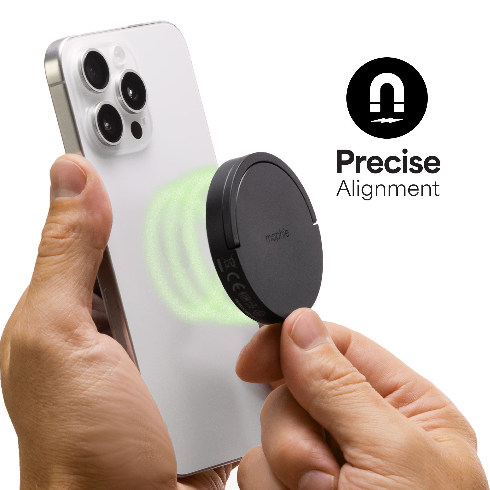 Mophie 15W Qi2 Wireless Charging Pad with Kickstand、mySite、camillekostekn