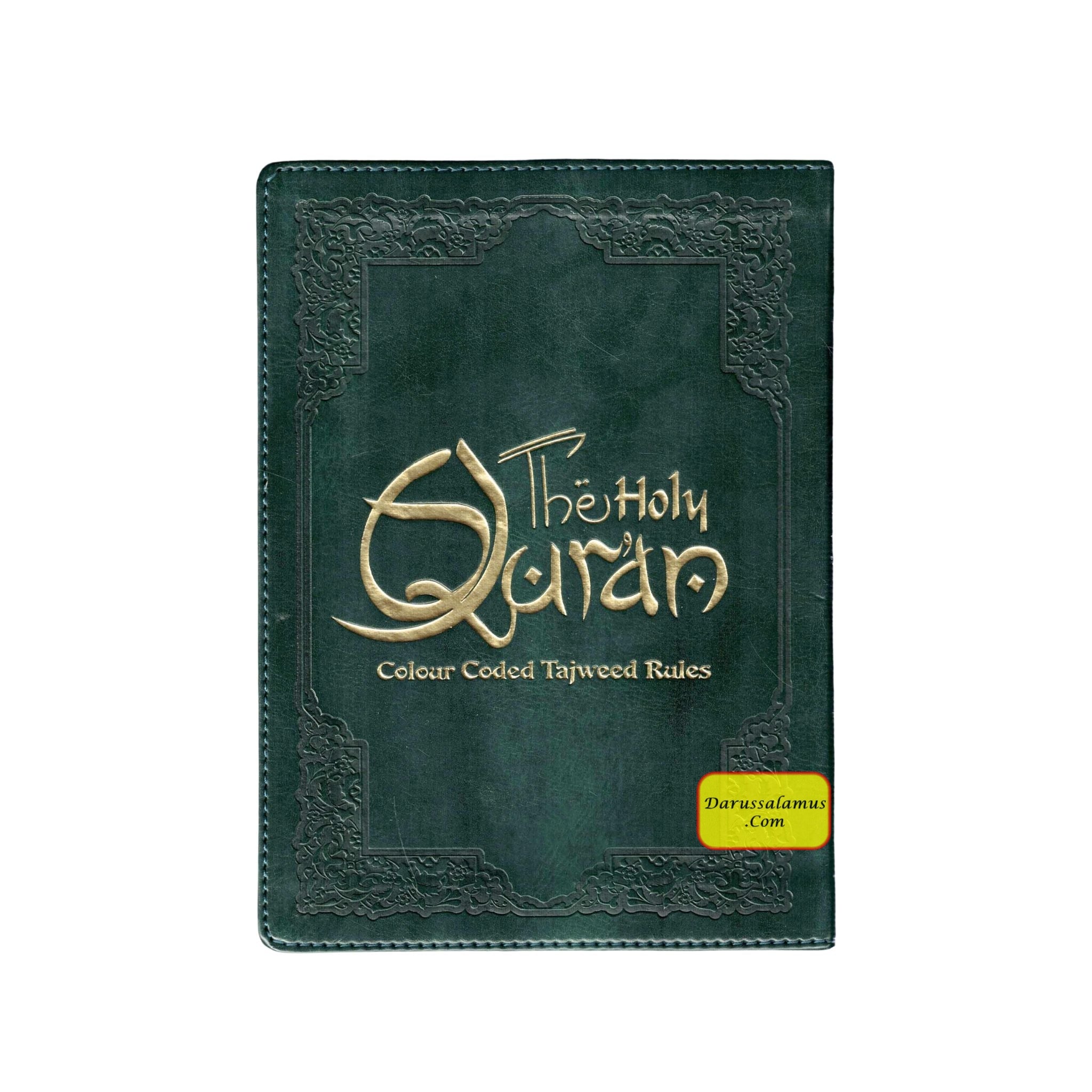 The Holy Quran Colour Coded Tajweed Rules Premium Leather Flexi-Bound Ref 123-CC Flexi Cover (15 Lines)、mySite、topwebapps