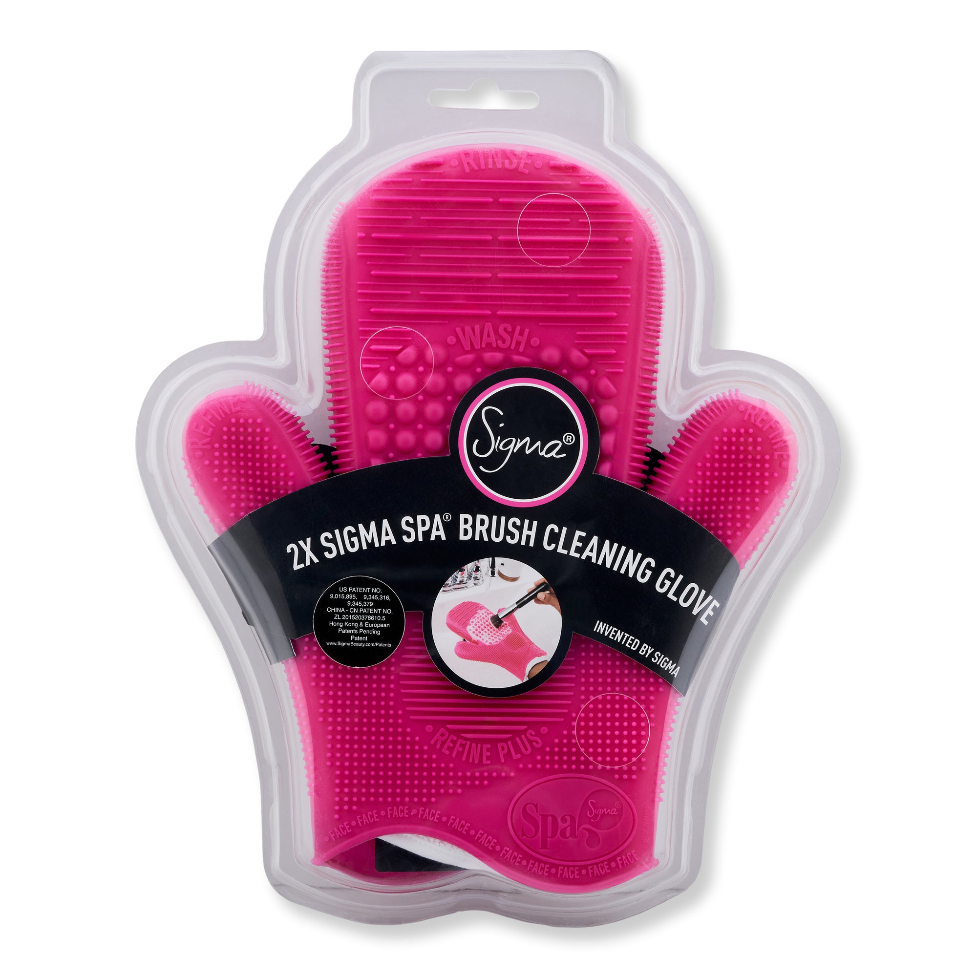 Sigma 2X Sigma Spa Brush Cleaning Glove Pink、mySite、gigharbornorthrealestate