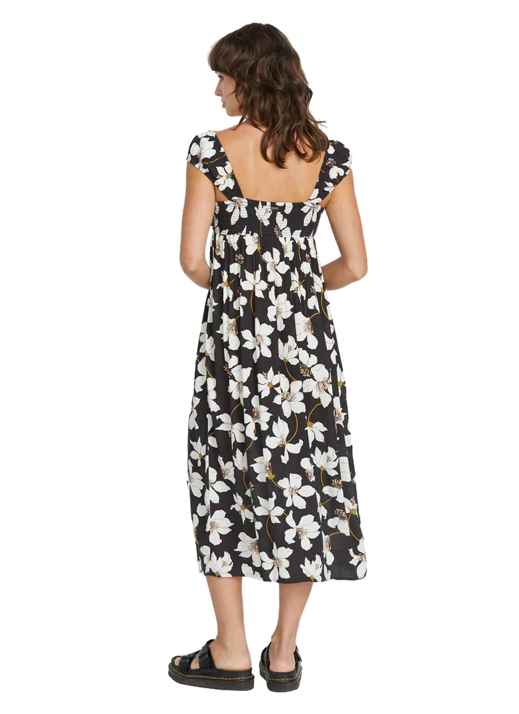 Volcom Women's Print Shore Shackin Maxi Dress、mySite、noshort