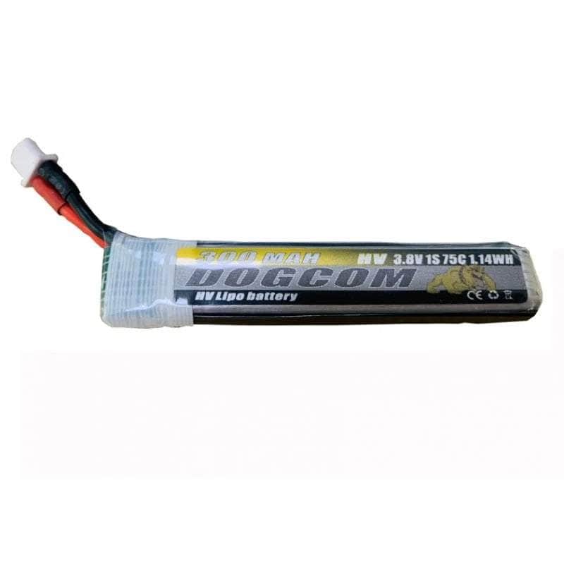  DogCom 3.8V 1S 300mAh 75C LiHV Battery w/ Cabled - BT2.0、mySite、merchandisen