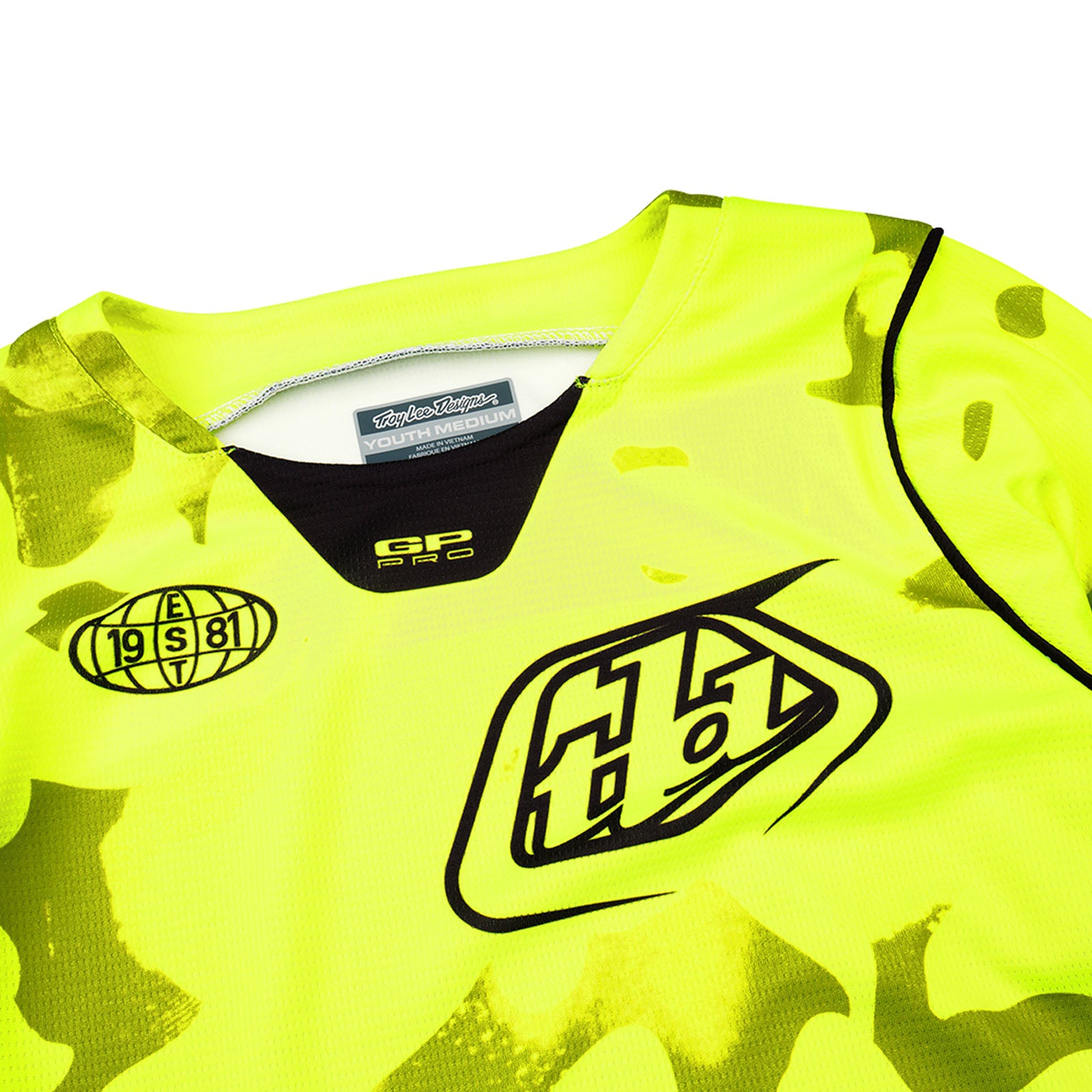 Youth GP Pro Jersey Blotted Flo Yellow、mySite、dreamappss