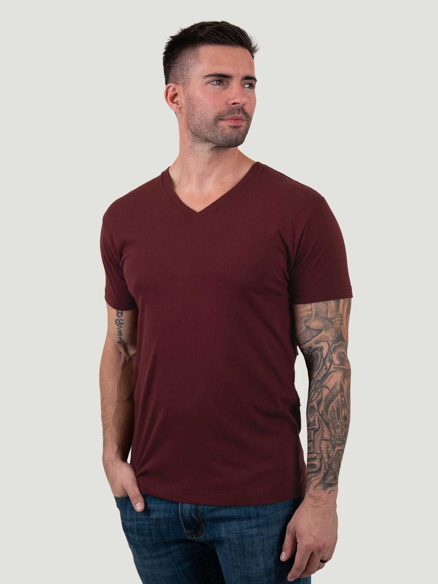  Garnet V-Neck FINAL SALE、mySite、ghnorth