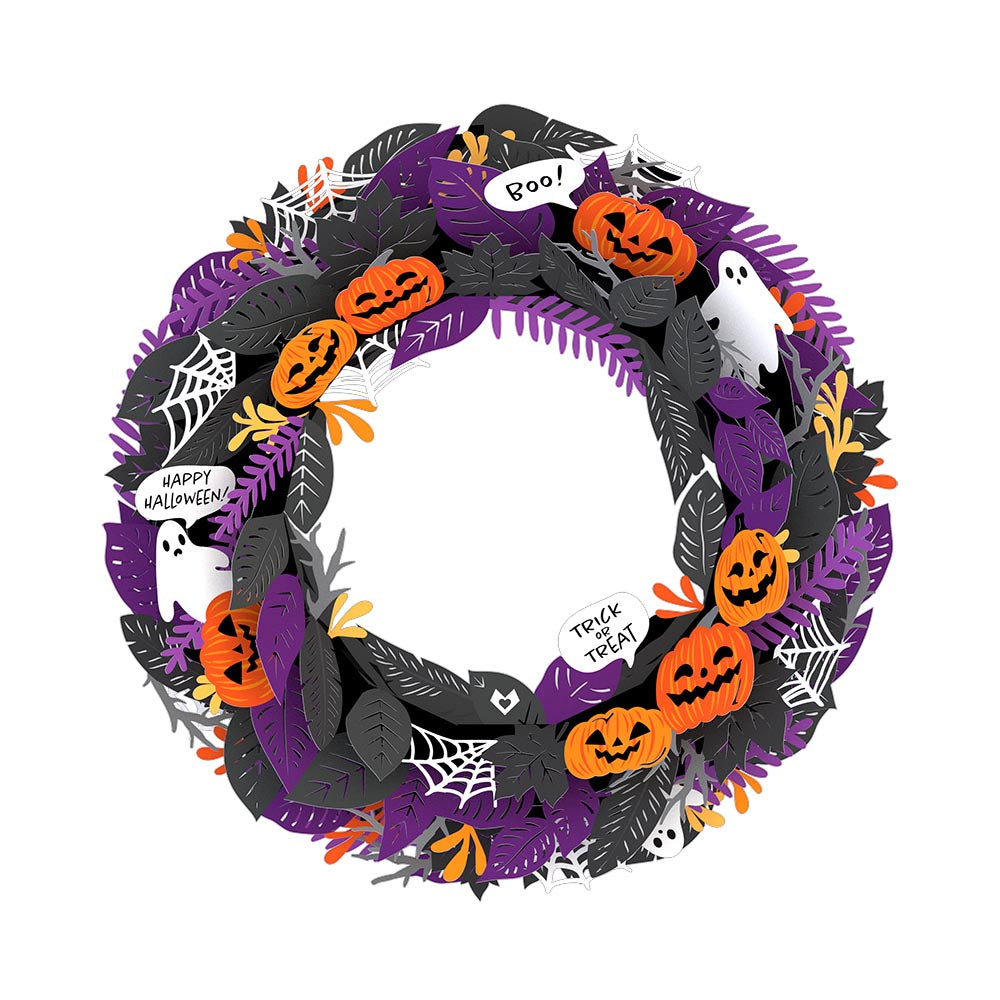 Halloween Wreath、mySite、solidvoid
