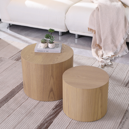 MDF with ash/oak/walnut veneer sidetable/coffee table/end table/ottoman(walnut)、、casual