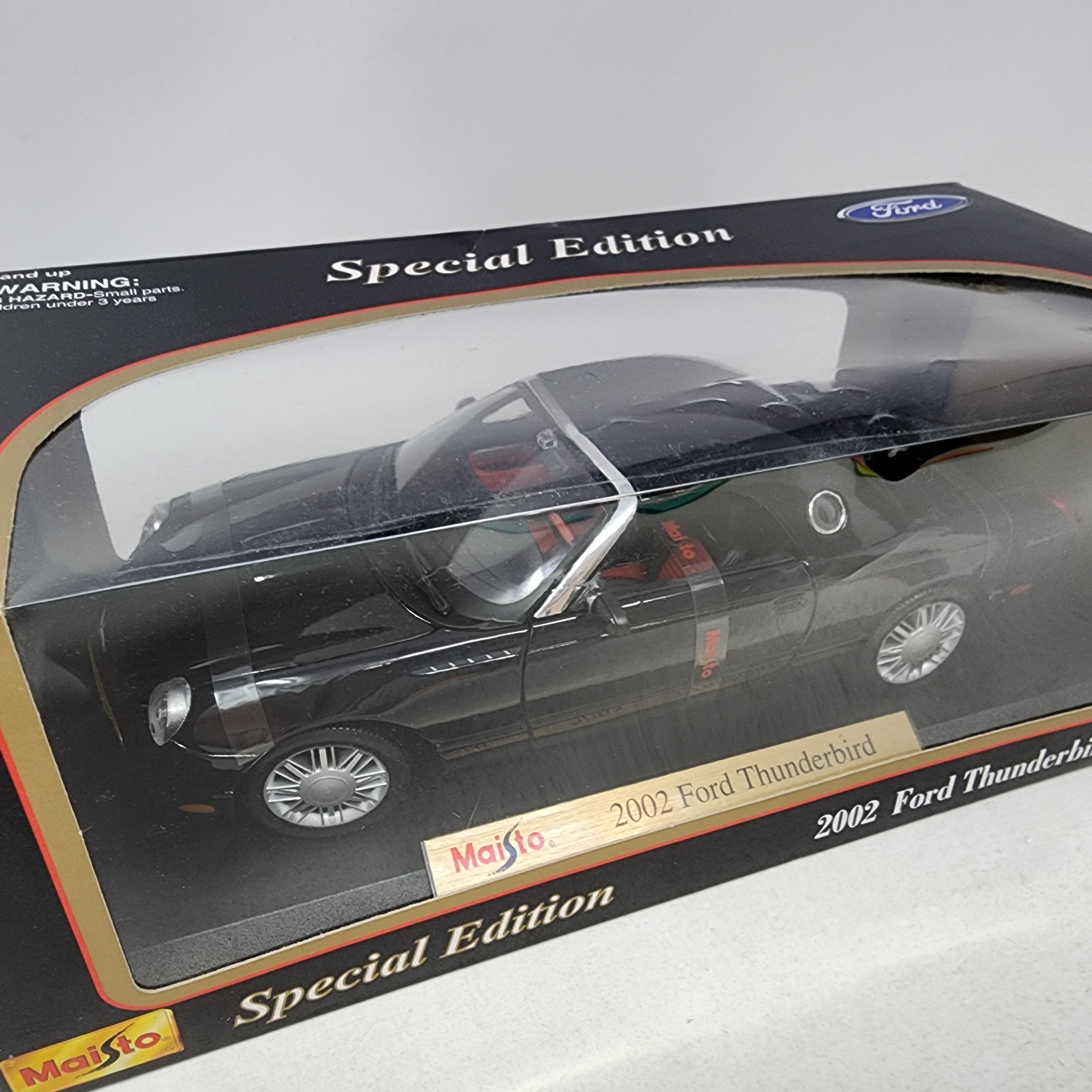 2002 Ford Thunderbird * Maisto Special Edition 1/18 Scale、mySite、hgirdovlk