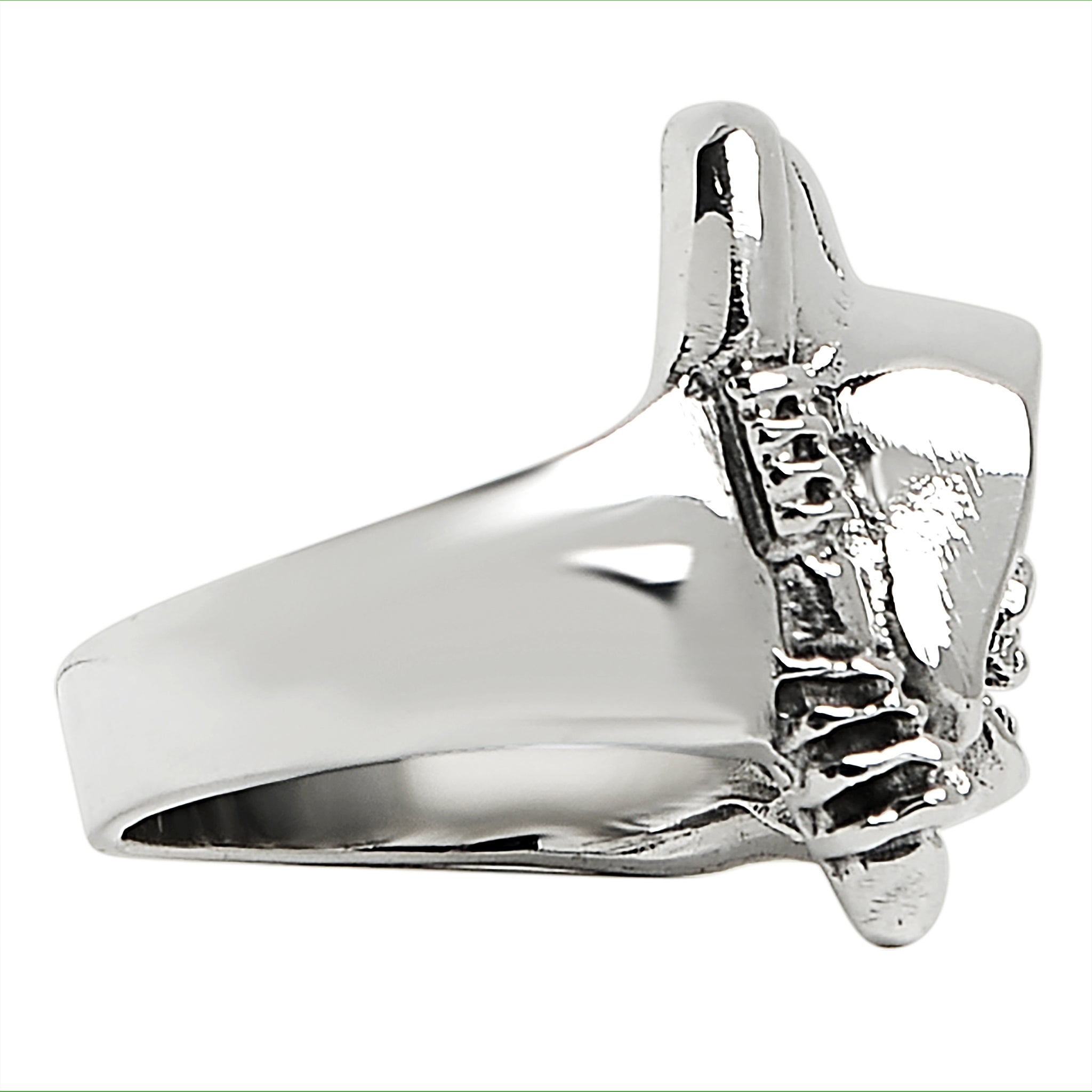 Sterling Silver Grim Reaper Skull Ring / SSR0005、mySite、dreamappss