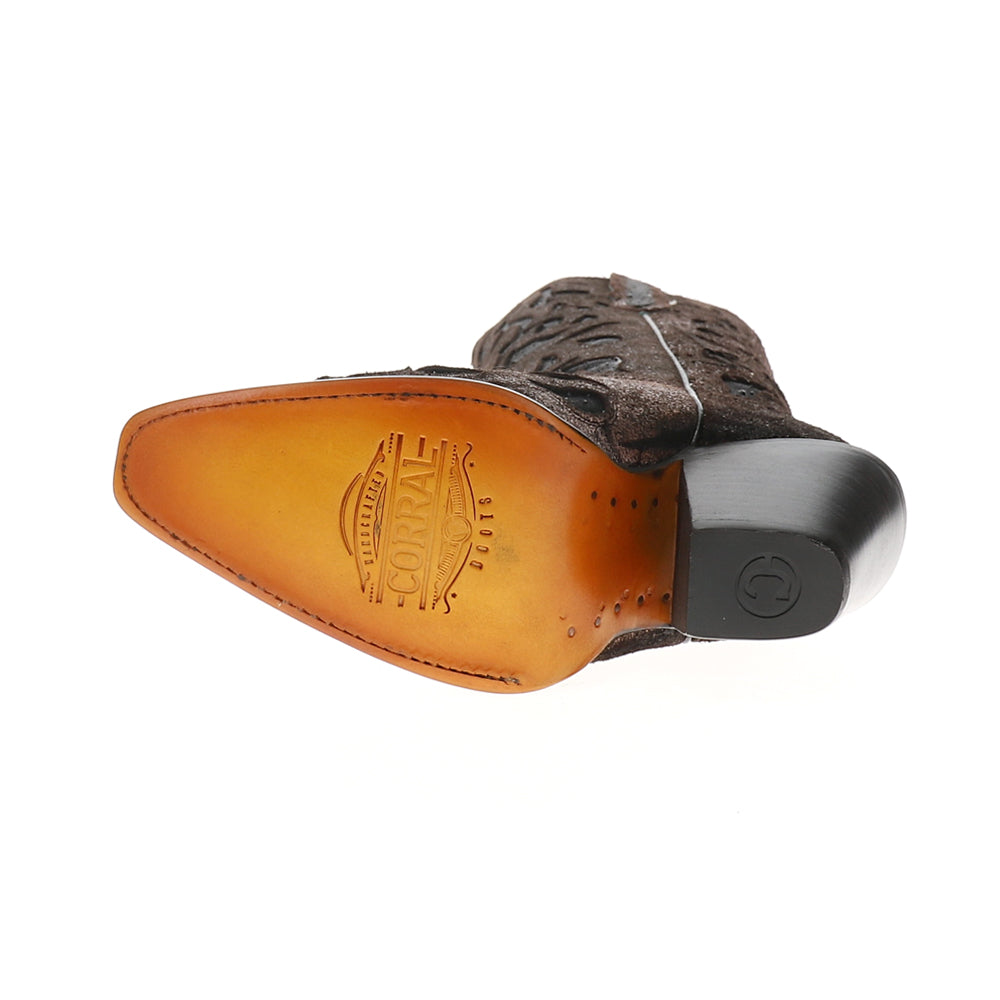 Glitter Crystal Tooled Inlay Snip Toe Cowboy Boots、mySite、gtrtttuynbv