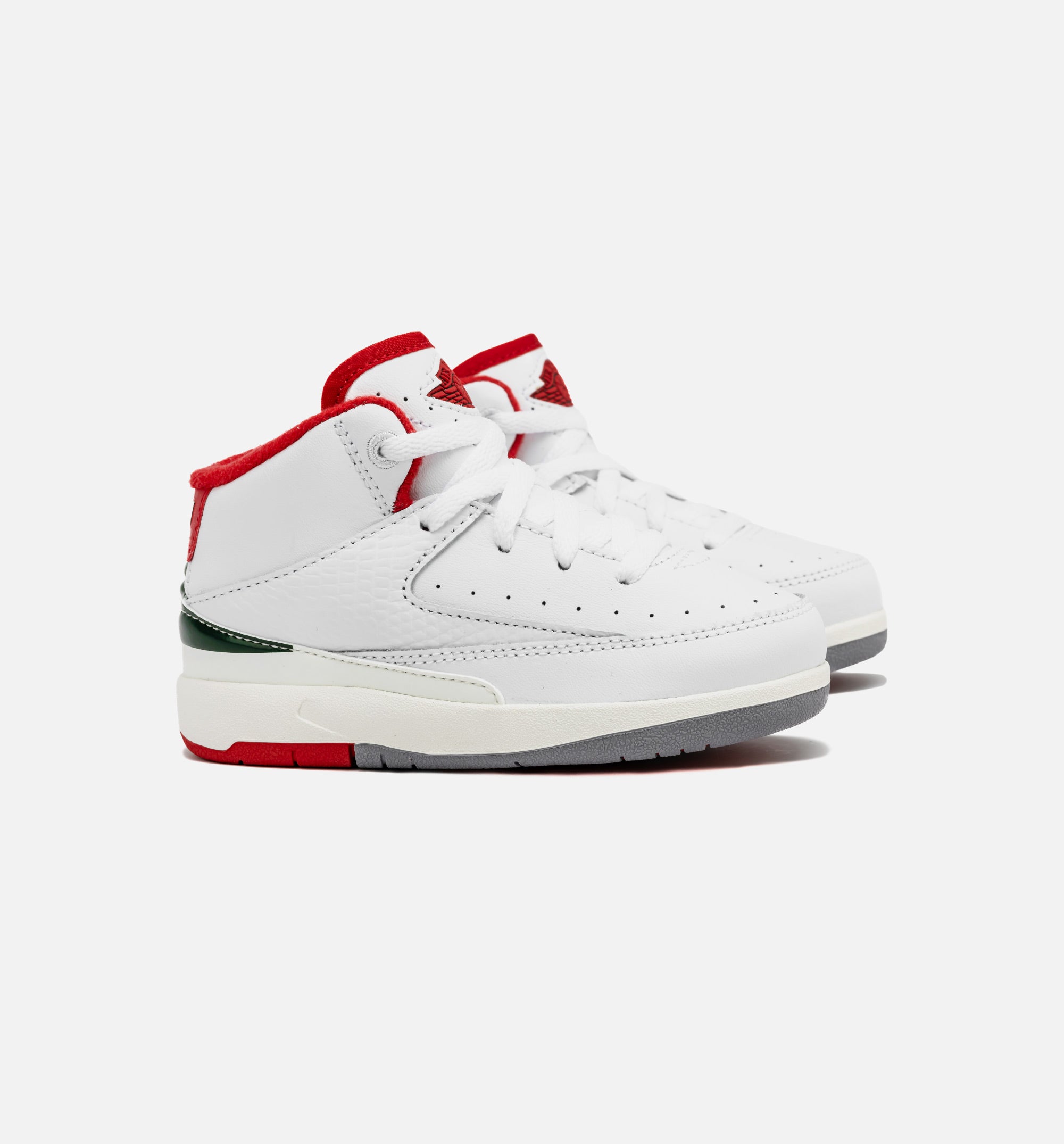 Air Jordan 2 Retro Italy Infant Toddler Lifestyle Shoe - Black/Fire Red/Sail/Cement Grey、mySite、dreamappss