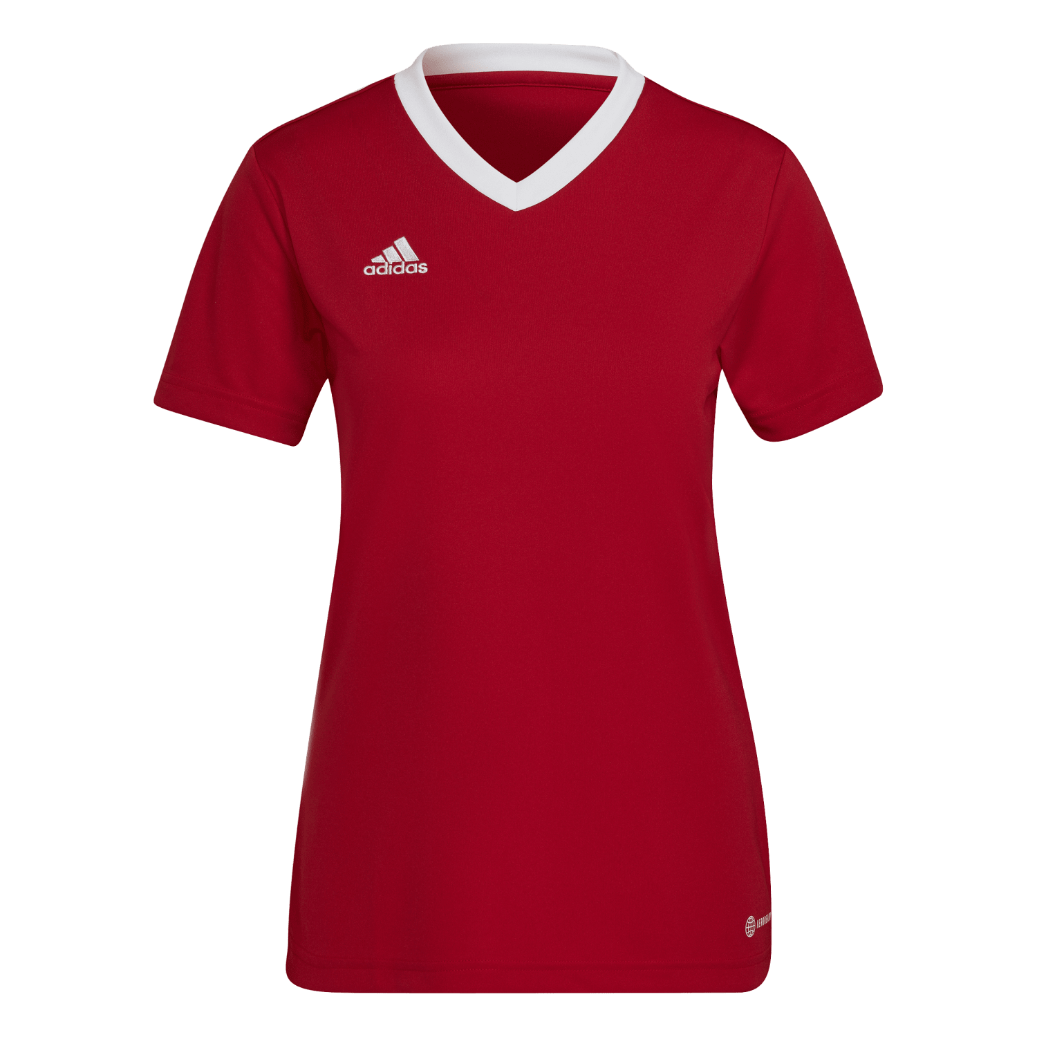 adidas Women's Entrada 22 Jersey - Red、mySite、noshort