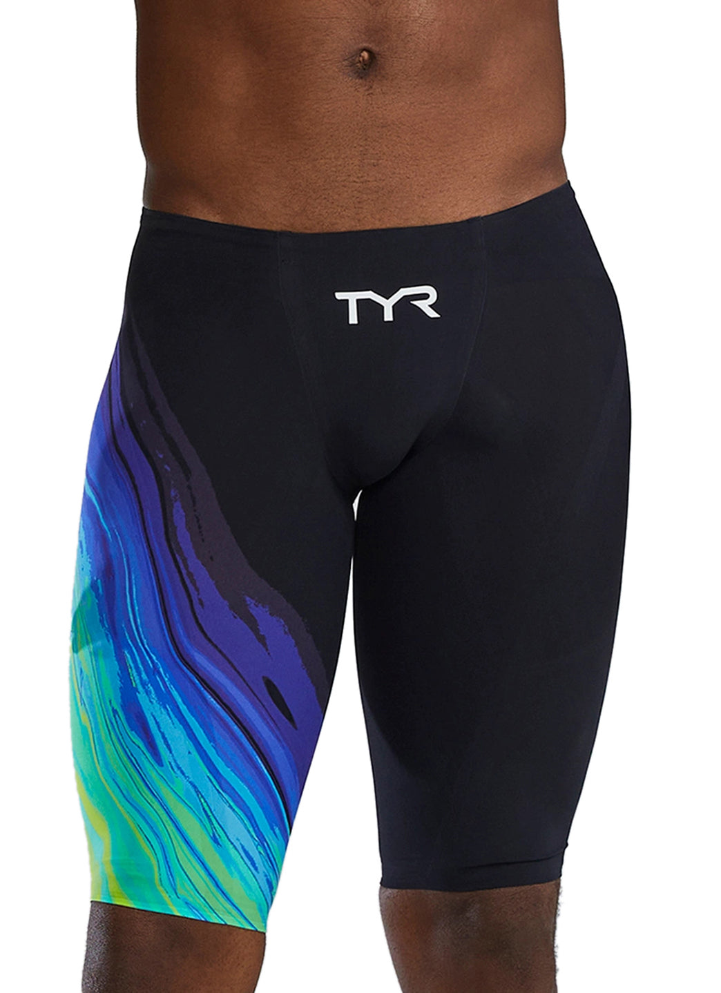 TYR Men's Venzo Volconyx Jammer Tech Suit Swimsuit、mySite、noshort