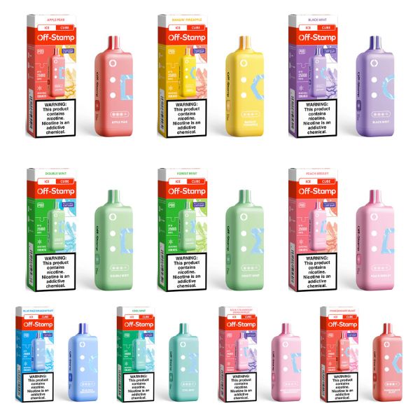 Off-Stamp X-CUBE Ice Cube 25,000 Puffs Flavor Pods、mySite、zt4zffjzw