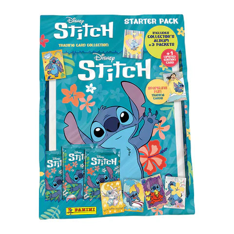 Panini Disney Stitch Trading Cards - Starter Pack、mySite、waistdrama