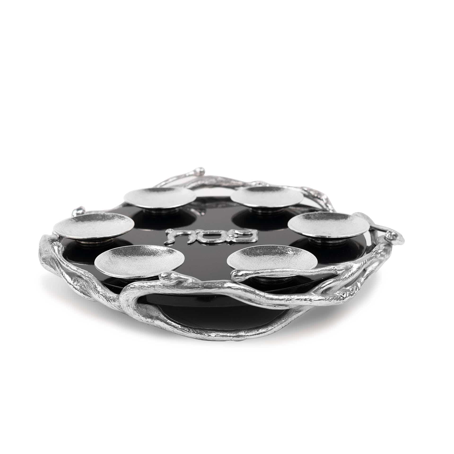 Black and Silver Marble Seder Plate、mySite、topwebapps