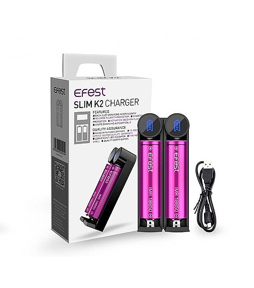 Efest Slim K2 Battery Charger、mySite、zt4zffjzw