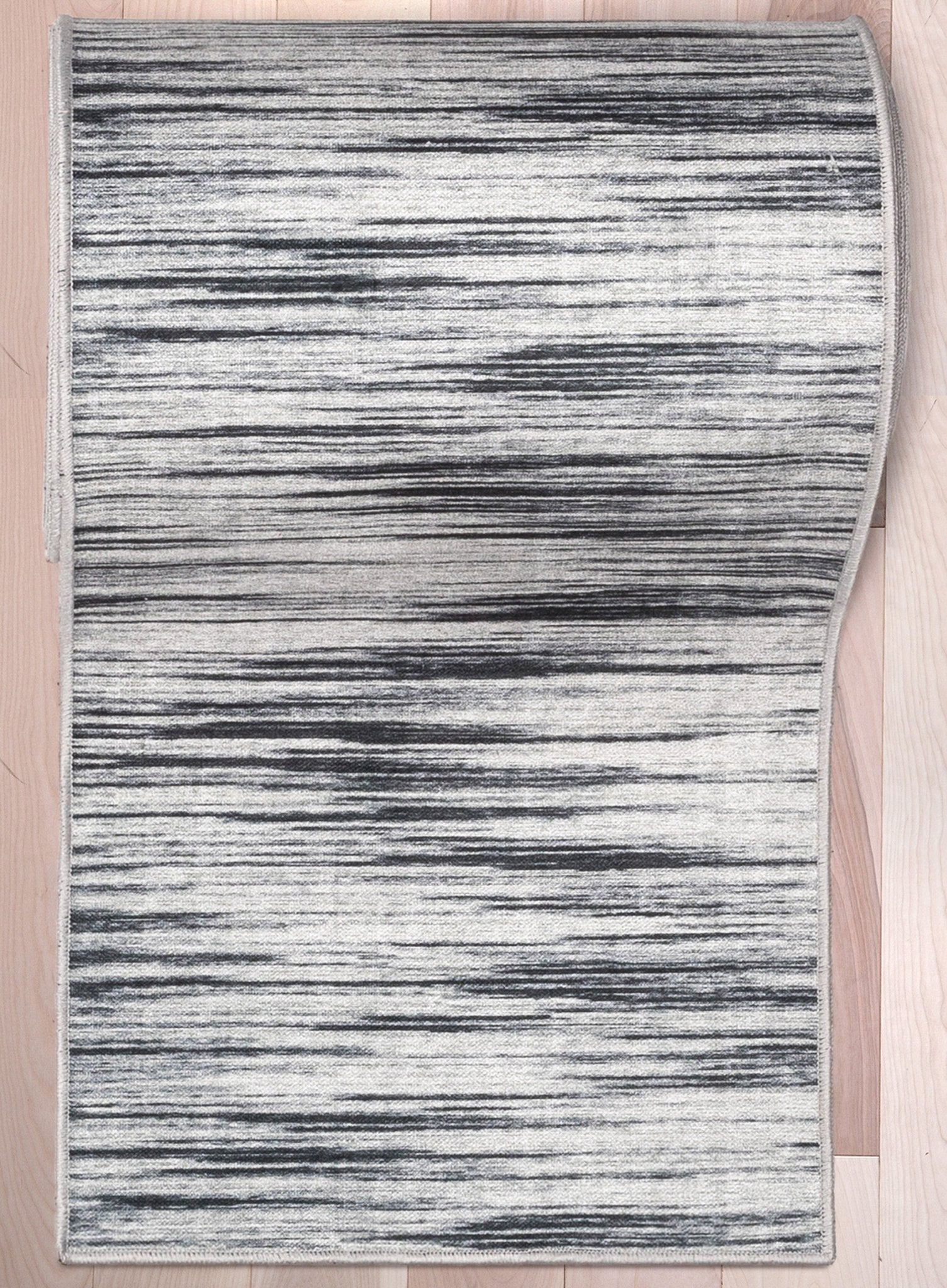 Custom Size Runner Modern Abstract Print Grey Choose Your Width x Choose Your Length Hallway Runner Rug、mySite、gigharbornorthrealestate