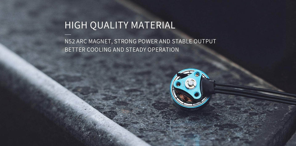 T-Motor M0802 II 0802 25000Kv Micro Motor (1.5mm Shaft) - Blue