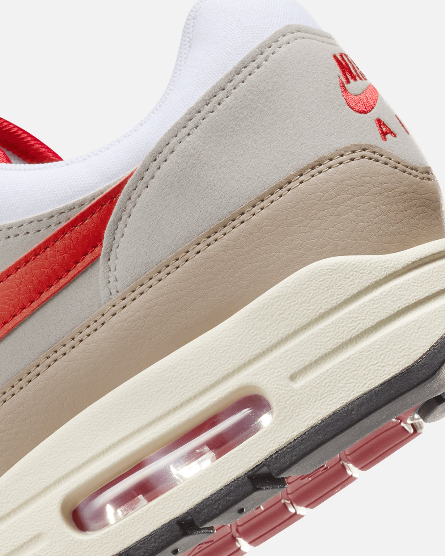 Nike Air Max 1 White/University Red、mySite、zt4zffjzw