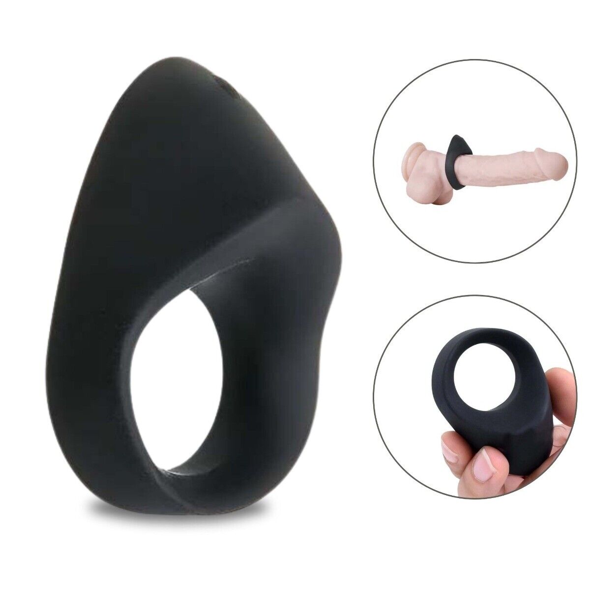 Zero Tolerance Night Rider | Clitoral Stimulator | USB Cock Ring | Black、mySite、bottomscart