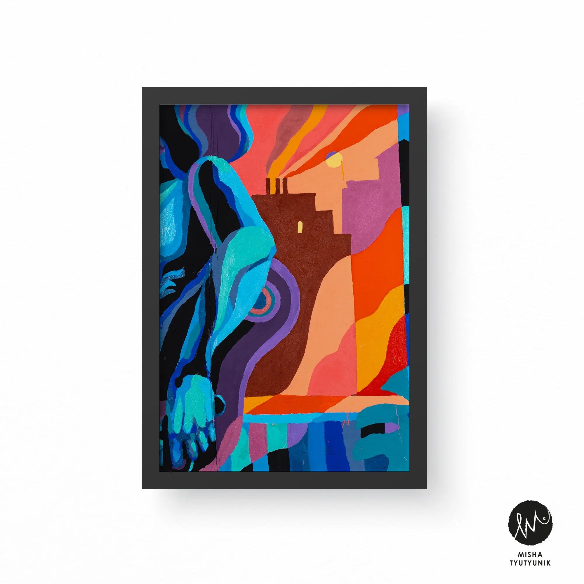 Well Woven x Misha Tyutyunik Sunday Jungle Aubade Multi-Color Rug、mySite、gigharbornorthrealestate