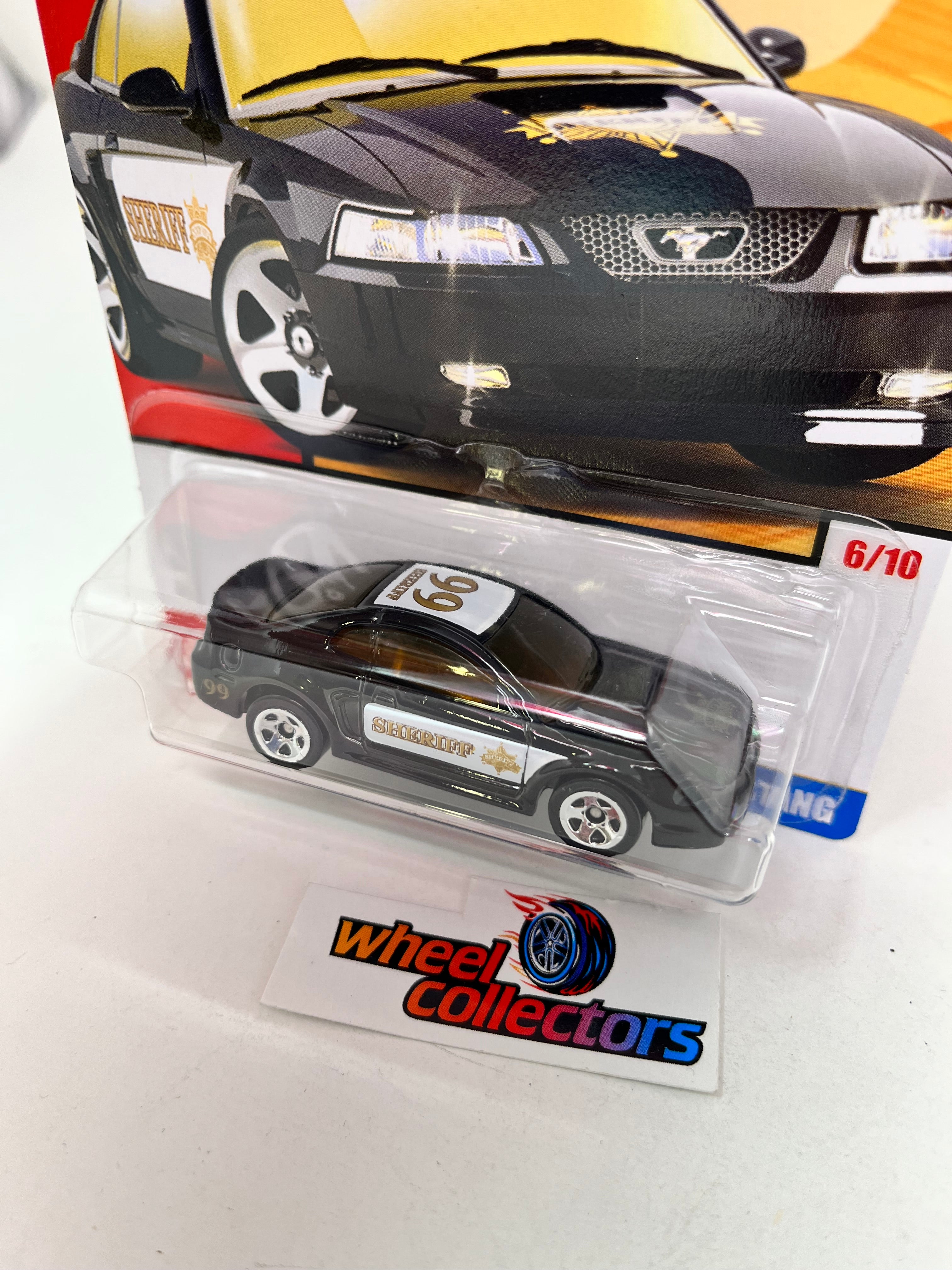 '99 Ford Mustang Sheriff * Black * Hot Wheels Throwback Decades Target Exclusive、mySite、hgirdovlk