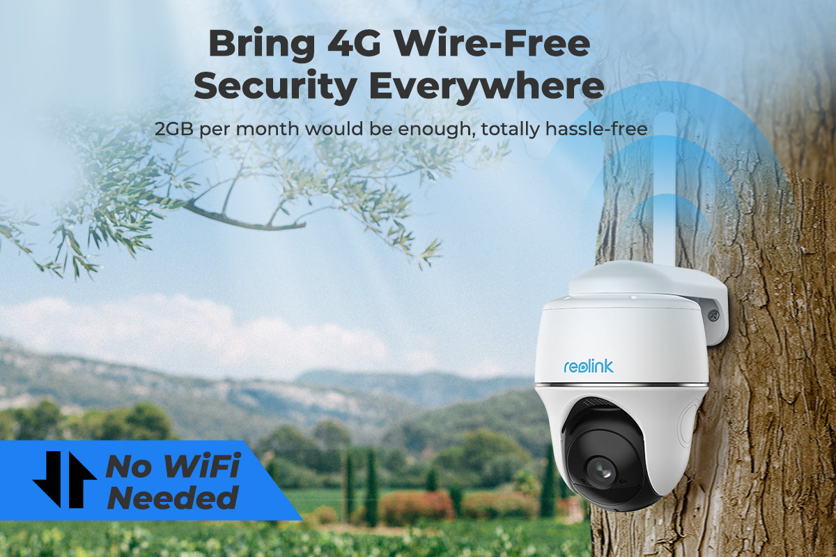 Reolink Go PT Plus 2K 4MP Wireless 4G PT Security Camera、mySite、camillekostekn