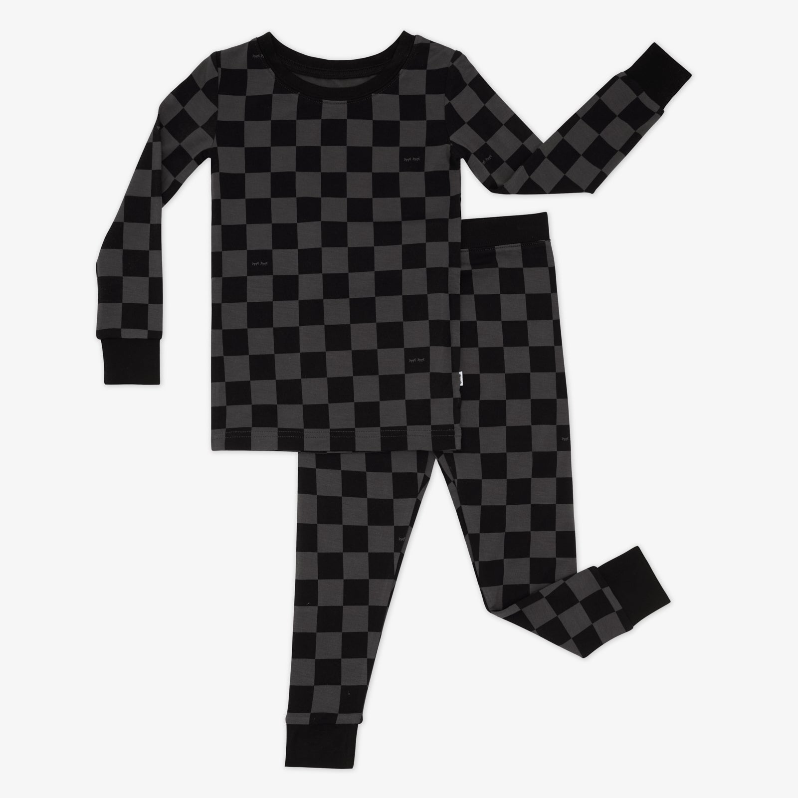  Monochrome Checks Two-Piece Pajama Set、mySite、layawaytickets